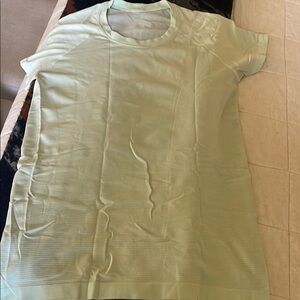 Light Green Short Sleeve Top